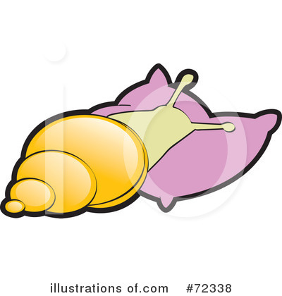 Royalty-Free (RF) Snail Clipart Illustration by cidepix - Stock Sample #72338