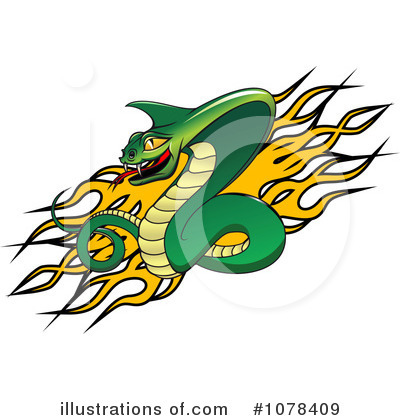 Royalty-Free (RF) Snake Clipart Illustration by Vector Tradition SM - Stock Sample #1078409