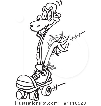 Royalty-Free (RF) Snake Clipart Illustration by Dennis Holmes Designs - Stock Sample #1110528