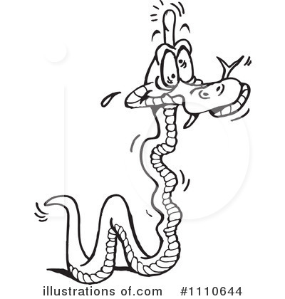 Royalty-Free (RF) Snake Clipart Illustration by Dennis Holmes Designs - Stock Sample #1110644
