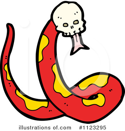 Royalty-Free (RF) Snake Clipart Illustration by lineartestpilot - Stock Sample #1123295