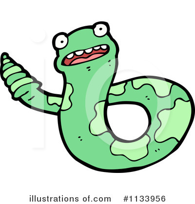 Royalty-Free (RF) Snake Clipart Illustration by lineartestpilot - Stock Sample #1133956