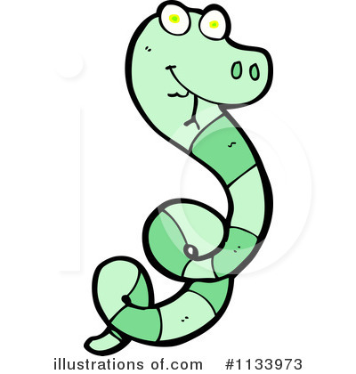 Royalty-Free (RF) Snake Clipart Illustration by lineartestpilot - Stock Sample #1133973