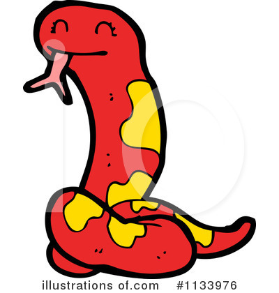 Royalty-Free (RF) Snake Clipart Illustration by lineartestpilot - Stock Sample #1133976