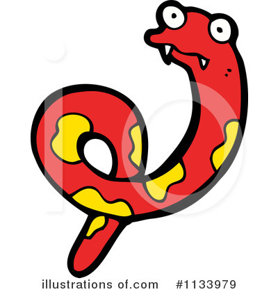 Royalty-Free (RF) Snake Clipart Illustration by lineartestpilot - Stock Sample #1133979