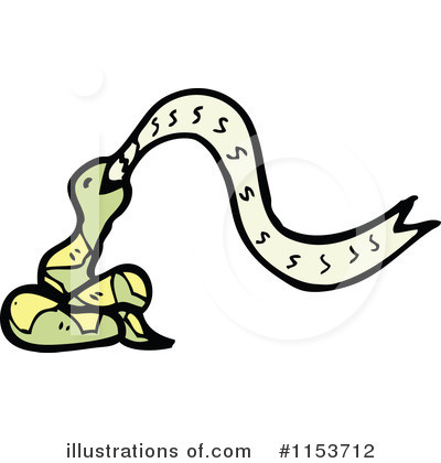 Royalty-Free (RF) Snake Clipart Illustration by lineartestpilot - Stock Sample #1153712