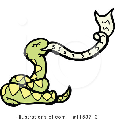 Royalty-Free (RF) Snake Clipart Illustration by lineartestpilot - Stock Sample #1153713