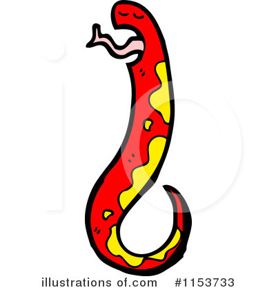 Royalty-Free (RF) Snake Clipart Illustration by lineartestpilot - Stock Sample #1153733