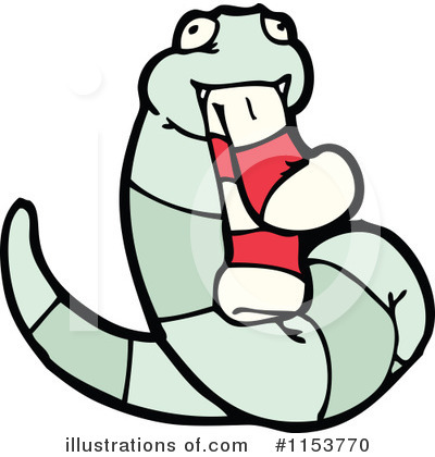 Royalty-Free (RF) Snake Clipart Illustration by lineartestpilot - Stock Sample #1153770