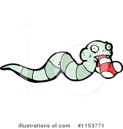 Royalty-Free (RF) Snake Clipart Illustration by lineartestpilot - Stock Sample #1153771