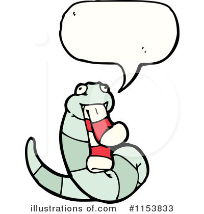 Royalty-Free (RF) Snake Clipart Illustration by lineartestpilot - Stock Sample #1153833