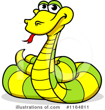 Royalty-Free (RF) Snake Clipart Illustration by Vector Tradition SM - Stock Sample #1164811