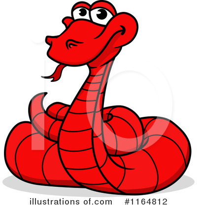 Royalty-Free (RF) Snake Clipart Illustration by Vector Tradition SM - Stock Sample #1164812