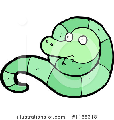 Royalty-Free (RF) Snake Clipart Illustration by lineartestpilot - Stock Sample #1168318