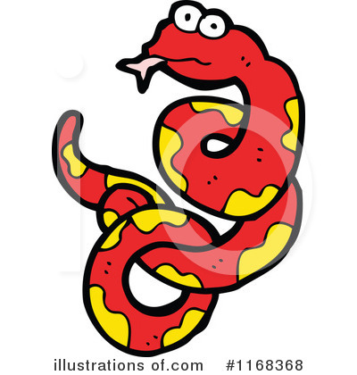 Royalty-Free (RF) Snake Clipart Illustration by lineartestpilot - Stock Sample #1168368