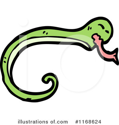 Royalty-Free (RF) Snake Clipart Illustration by lineartestpilot - Stock Sample #1168624