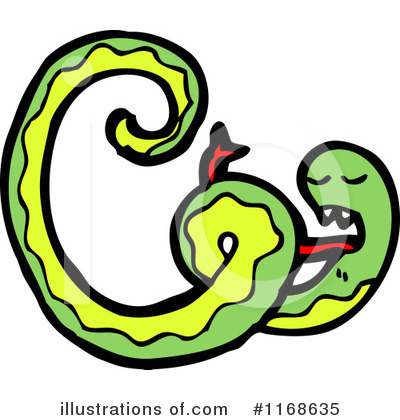 Royalty-Free (RF) Snake Clipart Illustration by lineartestpilot - Stock Sample #1168635