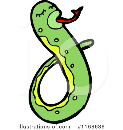 Royalty-Free (RF) Snake Clipart Illustration by lineartestpilot - Stock Sample #1168636