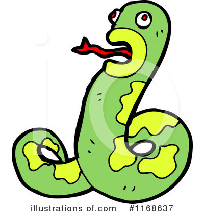 Royalty-Free (RF) Snake Clipart Illustration by lineartestpilot - Stock Sample #1168637