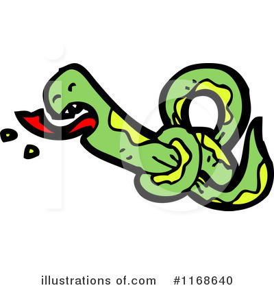 Royalty-Free (RF) Snake Clipart Illustration by lineartestpilot - Stock Sample #1168640