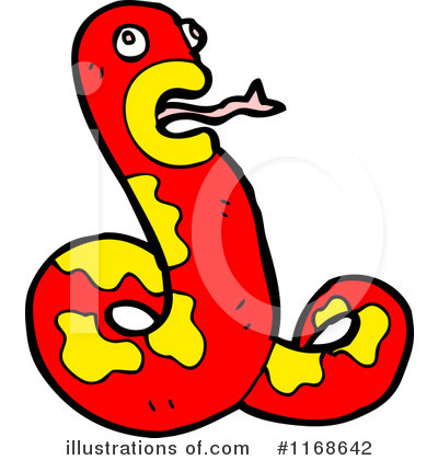 Royalty-Free (RF) Snake Clipart Illustration by lineartestpilot - Stock Sample #1168642