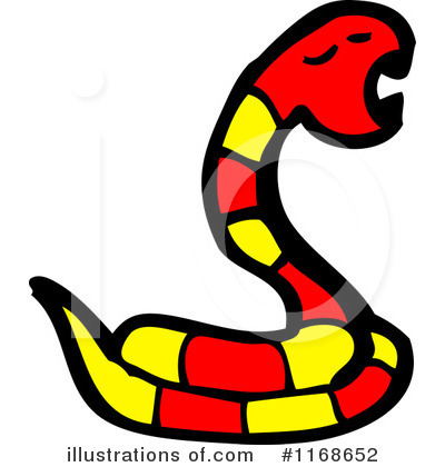 Royalty-Free (RF) Snake Clipart Illustration by lineartestpilot - Stock Sample #1168652