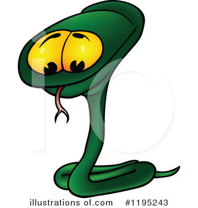 Royalty-Free (RF) Snake Clipart Illustration by dero - Stock Sample #1195243
