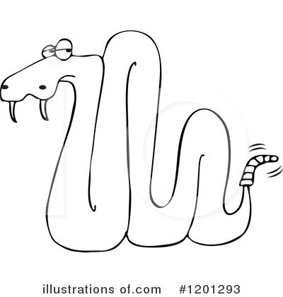 Royalty-Free (RF) Snake Clipart Illustration by djart - Stock Sample #1201293