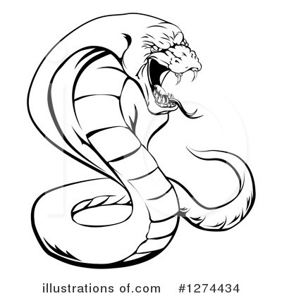 Royalty-Free (RF) Snake Clipart Illustration by AtStockIllustration - Stock Sample #1274434