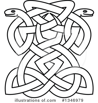 Royalty-Free (RF) Snake Clipart Illustration by Vector Tradition SM - Stock Sample #1346979