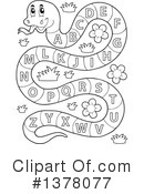 Snake Clipart #1378077 by visekart