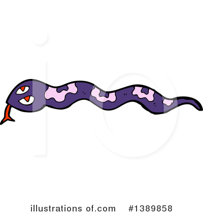 Royalty-Free (RF) Snake Clipart Illustration by lineartestpilot - Stock Sample #1389858