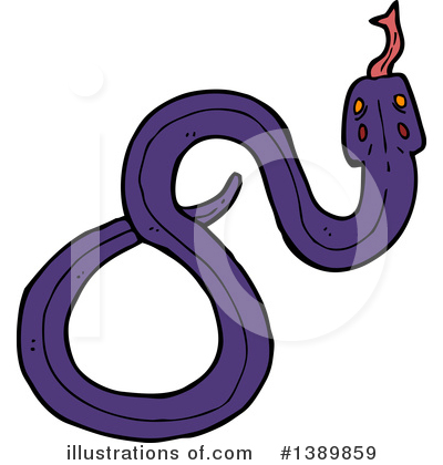 Royalty-Free (RF) Snake Clipart Illustration by lineartestpilot - Stock Sample #1389859