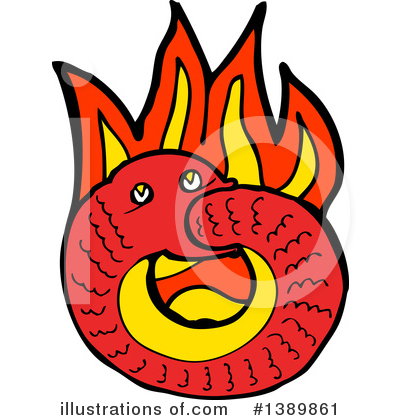 Royalty-Free (RF) Snake Clipart Illustration by lineartestpilot - Stock Sample #1389861