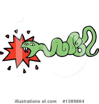 Royalty-Free (RF) Snake Clipart Illustration by lineartestpilot - Stock Sample #1389864