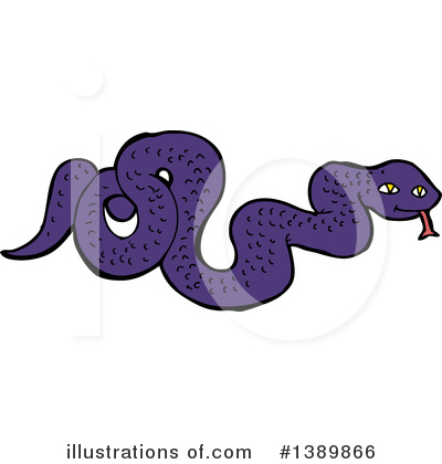 Royalty-Free (RF) Snake Clipart Illustration by lineartestpilot - Stock Sample #1389866