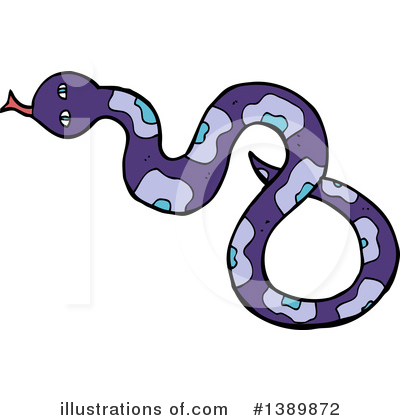 Royalty-Free (RF) Snake Clipart Illustration by lineartestpilot - Stock Sample #1389872