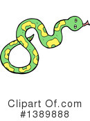Snake Clipart #1389888 by lineartestpilot