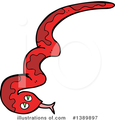Royalty-Free (RF) Snake Clipart Illustration by lineartestpilot - Stock Sample #1389897