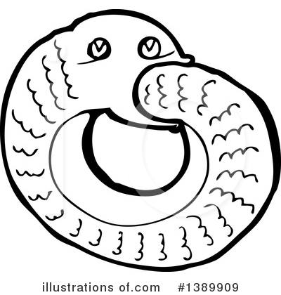 Royalty-Free (RF) Snake Clipart Illustration by lineartestpilot - Stock Sample #1389909
