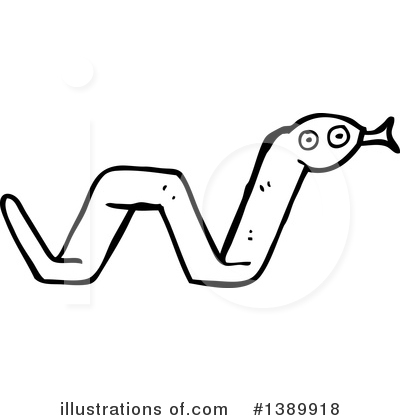 Royalty-Free (RF) Snake Clipart Illustration by lineartestpilot - Stock Sample #1389918