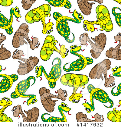 Royalty-Free (RF) Snake Clipart Illustration by Vector Tradition SM - Stock Sample #1417632