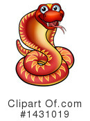 Snake Clipart #1431019 by AtStockIllustration