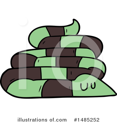 Royalty-Free (RF) Snake Clipart Illustration by lineartestpilot - Stock Sample #1485252