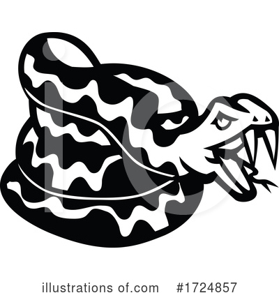 Royalty-Free (RF) Snake Clipart Illustration by patrimonio - Stock Sample #1724857