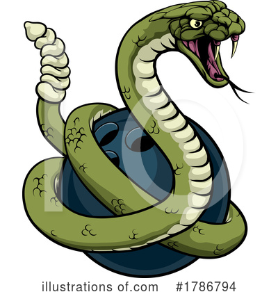 Royalty-Free (RF) Snake Clipart Illustration by AtStockIllustration - Stock Sample #1786794