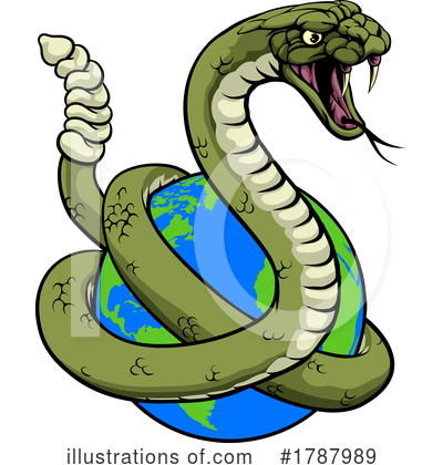 Rattlesnake Clipart #1787989 by AtStockIllustration