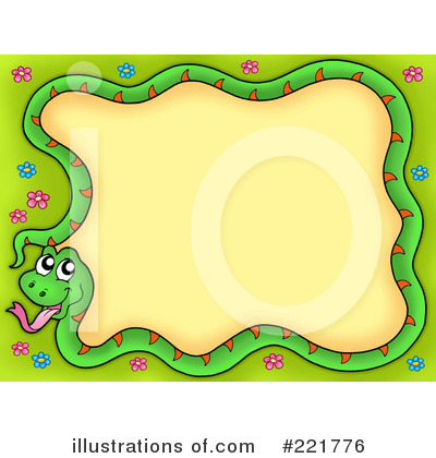 Royalty-Free (RF) Snake Clipart Illustration by visekart - Stock Sample #221776
