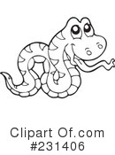Snake Clipart #231406 by visekart