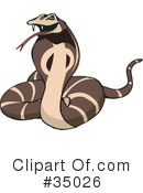 Snake Clipart #35026 by Dennis Holmes Designs
